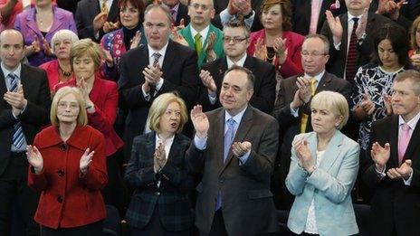 Politicians applaud Margo MacDonald