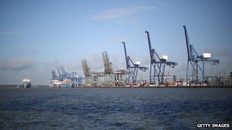 Felixstowe port