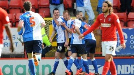 Blackburn celebrate