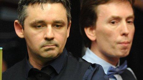 Alan McManus and Ken Doherty