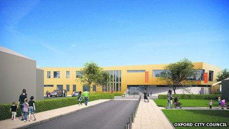 Artist's impression of the new centre