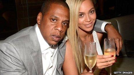 Jay Z and Beyonce