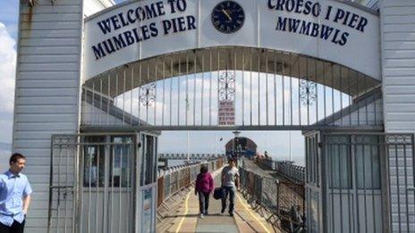 Mumbles pier