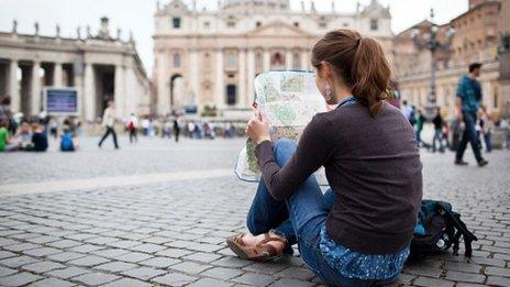 Student in Rome