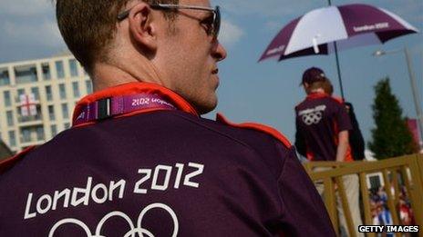 London 2012 volunteer