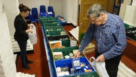 Hackney food bank