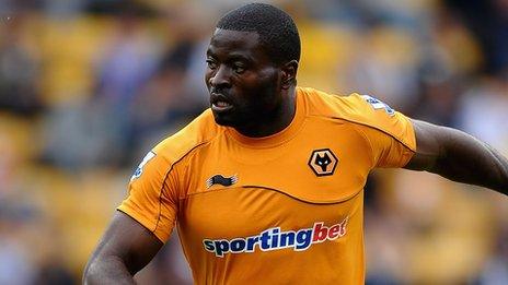 Wolves defender George Elokobi