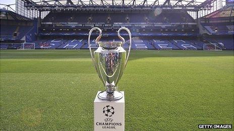 Champions League trophy