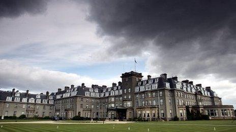 Gleneagles will be the venue for next year's Ryder Cup golf competition