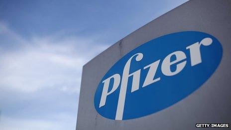 Pfizer logo