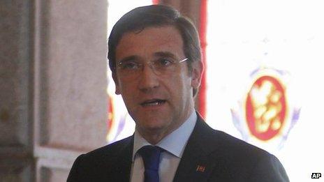 Portuguese PM Pedro Passos Coelho