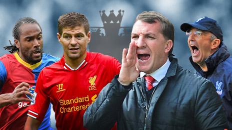 Cameron Jerome, Steven Gerrard, Brendan Rodgers, Tony Pulis