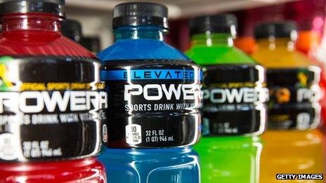 Coke's Powerade sports drink