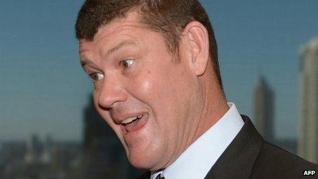 File image of James Packer from 23 July 2013