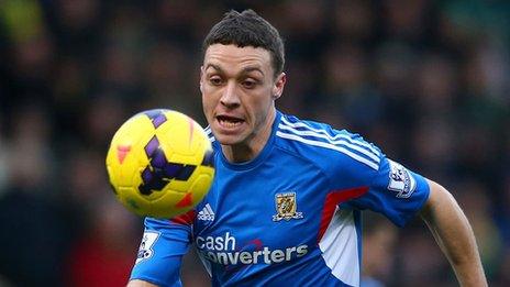 James Chester of Hull City