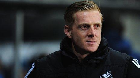 Swansea City manager Garry Monk