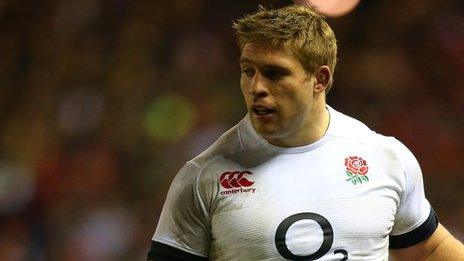 England hooker Tom Youngs