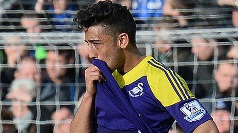 Swansea's Neil Taylor