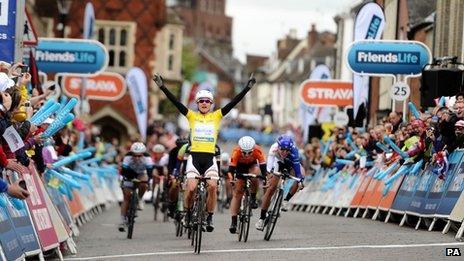 Stage five of the Women's Tour