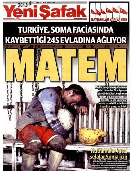 Yeni Safak front page