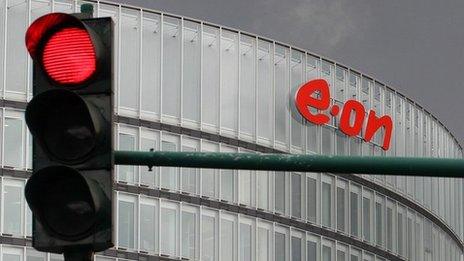 E.On sign