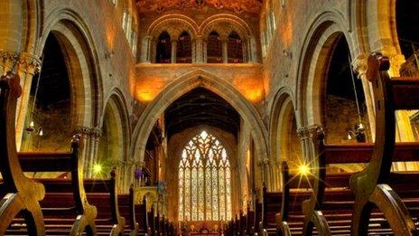 St Mary's church, Shrewsbury