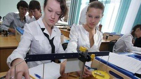School physics lesson