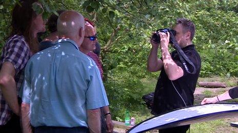 Rankin at St Ann's allotments