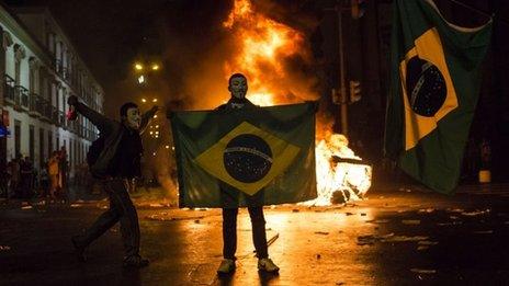 Protests in Brazil