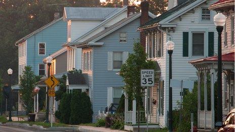 US townscape