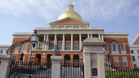 Massachusetts state capitol