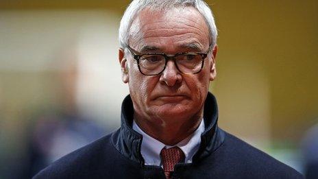 Monaco manager Claudio Ranieri