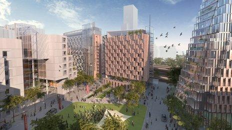 Imperial West campus artist impression