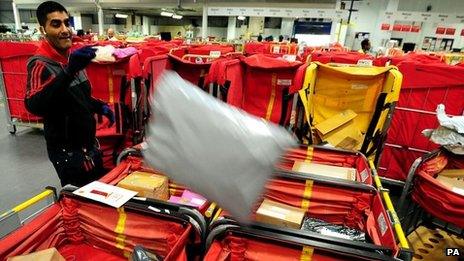 Royal Mail parcels