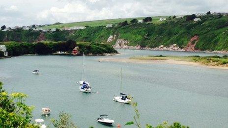 Bantham in south Devon