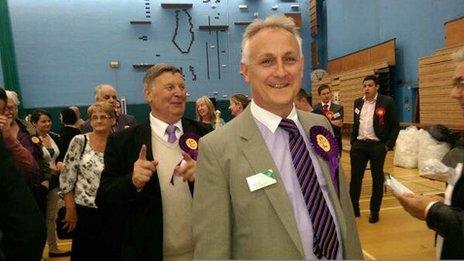 Derby's new UKIP councillors Bill Wright and Alan Graves