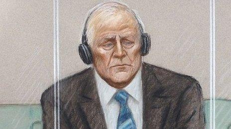 Stuart Hall in court