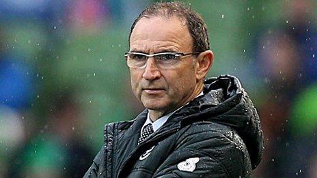 Republic of Ireland manager Martin O'Neill