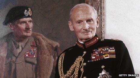 Field Marshal Bernard Montgomery