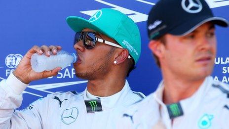 Lewis Hamilton, Nico Rosberg