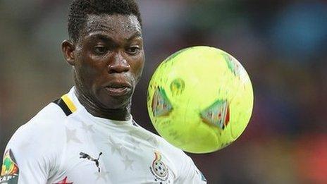 Ghana winger Christian Atsu