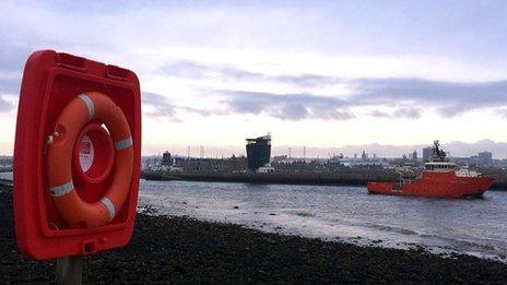 Aberdeen harbour