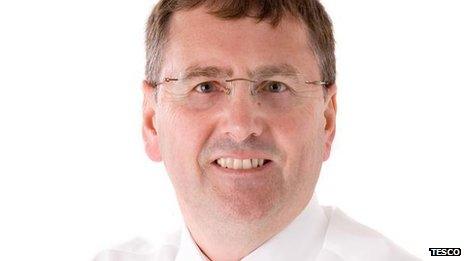 Tesco chief executive Philip Clarke