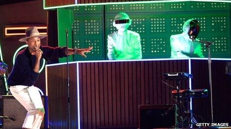 Daft Punk and Pharrell Williams