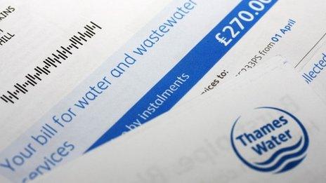 Thames Water bill