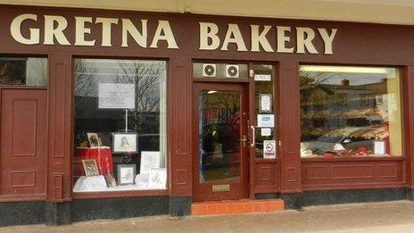 Gretna Bakery premises