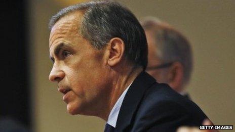 Bank of England governor Mark Carney