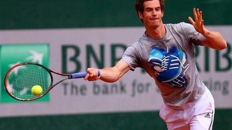 Andy Murray at French Open