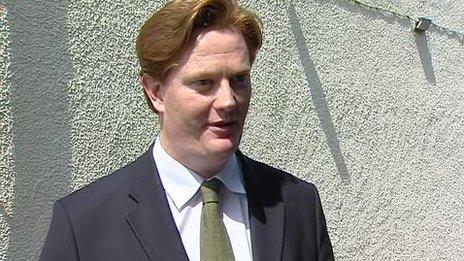 Treasury minister Danny Alexander