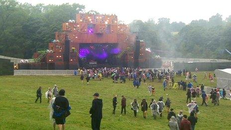 Parklife Weekender festival stage